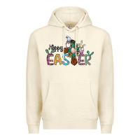 Sandshell cross rabbit gnomes happy easter Premium Hoodie - Jasminsmagicworld