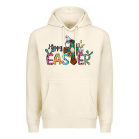 Tofu cross rabbit gnomes happy easter Premium Hoodie - Jasminsmagicworld