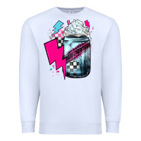 White racing coffee Premium Sweatshirt - JahusDesignShop