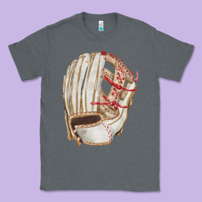 Catchers Mitt Fa Element Classic Tee Designed By Fadigitalartstudio