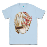 Dusty Blue Catchers Mitt Fa Element Classic Tee - FaDigitalArtStudio