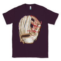 Plum Catchers Mitt Fa Element Classic Tee - FaDigitalArtStudio