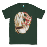 Sports Green Catchers Mitt Fa Element Classic Tee - FaDigitalArtStudio