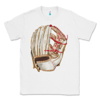 White Catchers Mitt Fa Element Classic Tee - FaDigitalArtStudio
