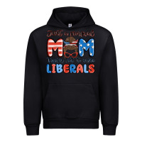 Black just a normal mom trying not to raise liberals Urban Hoodie - MaliasSmallBusiness