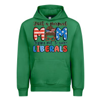 Emerald just a normal mom trying not to raise liberals Urban Hoodie - MaliasSmallBusiness