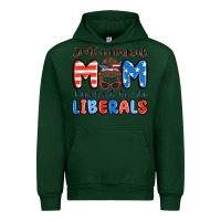 Forest Green just a normal mom trying not to raise liberals Urban Hoodie - MaliasSmallBusiness