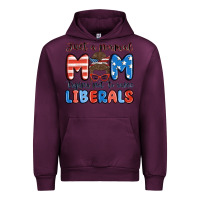 Mauve Wine just a normal mom trying not to raise liberals Urban Hoodie - MaliasSmallBusiness