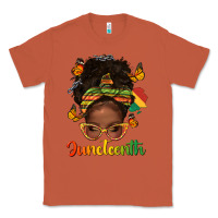 Copper afro messy bun juneteenth Classic Tee - texasbilliewilder