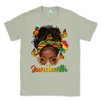 Matcha afro messy bun juneteenth Classic Tee - texasbilliewilder