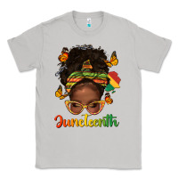 Moon Dust afro messy bun juneteenth Classic Tee - texasbilliewilder
