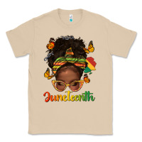 Mushroom afro messy bun juneteenth Classic Tee - texasbilliewilder