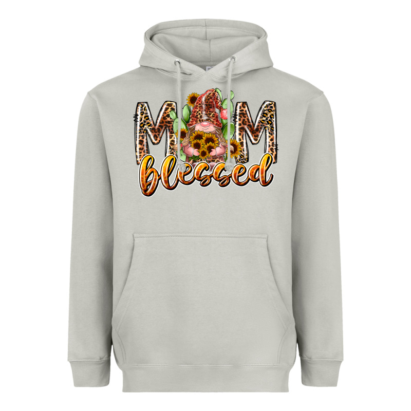 Mom Blessed Heavyweight Hoodie by RacoonDesign | Teevron