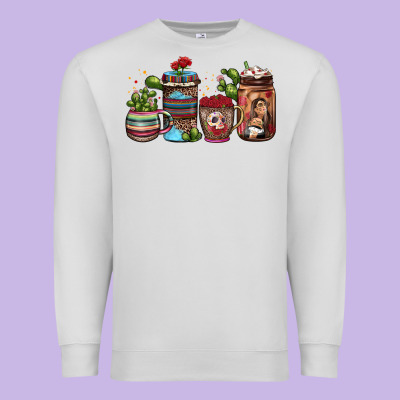 Mexican Coffee Premium Sweatshirt Designed By Jahusdesignshop