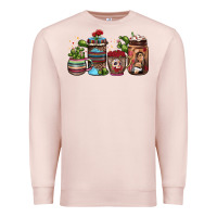 Pale Pink mexican coffee Premium Sweatshirt - JahusDesignShop