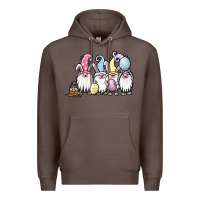 Coffee easter bunny gnomes Premium Hoodie - Jasminsmagicworld