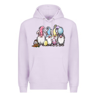 Lilac easter bunny gnomes Premium Hoodie - Jasminsmagicworld