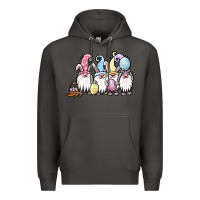 Smoke easter bunny gnomes Premium Hoodie - Jasminsmagicworld