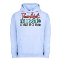 Pigment Grape Ice thankful blessed and kind of a mess Urban Hoodie - MaliasSmallBusiness