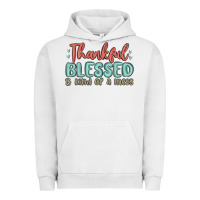 Pigment Lunar Rock thankful blessed and kind of a mess Urban Hoodie - MaliasSmallBusiness