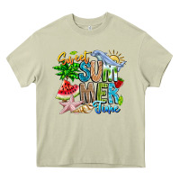 Mossy summer time Heavy Core Tee - CowhideDigitalArt
