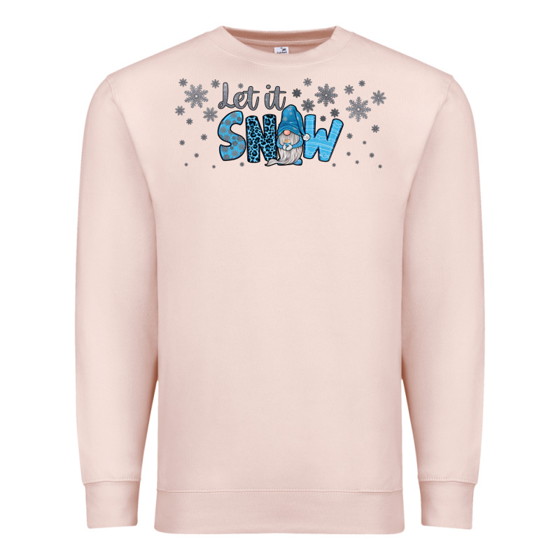 Winter Let It Snow Premium Sweatshirt by JahusDesignShop | Teevron