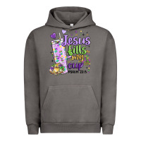Pigment Tornado mardi gras jesus fills my cup Urban Hoodie - MaliasSmallBusiness