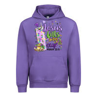 Mardi Gras Jesus Fills My Cup Urban Hoodie | Teevron