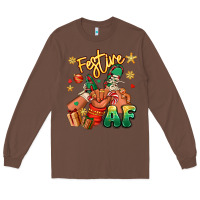 Chestnut festive af christmas black kid sneakers Long Sleeve Tee - RanaPortraitStore