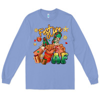 Colony Blue festive af christmas black kid sneakers Long Sleeve Tee - RanaPortraitStore