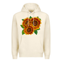 Tofu tiger eyes sunflower Premium Hoodie - LillyAllenDesigns