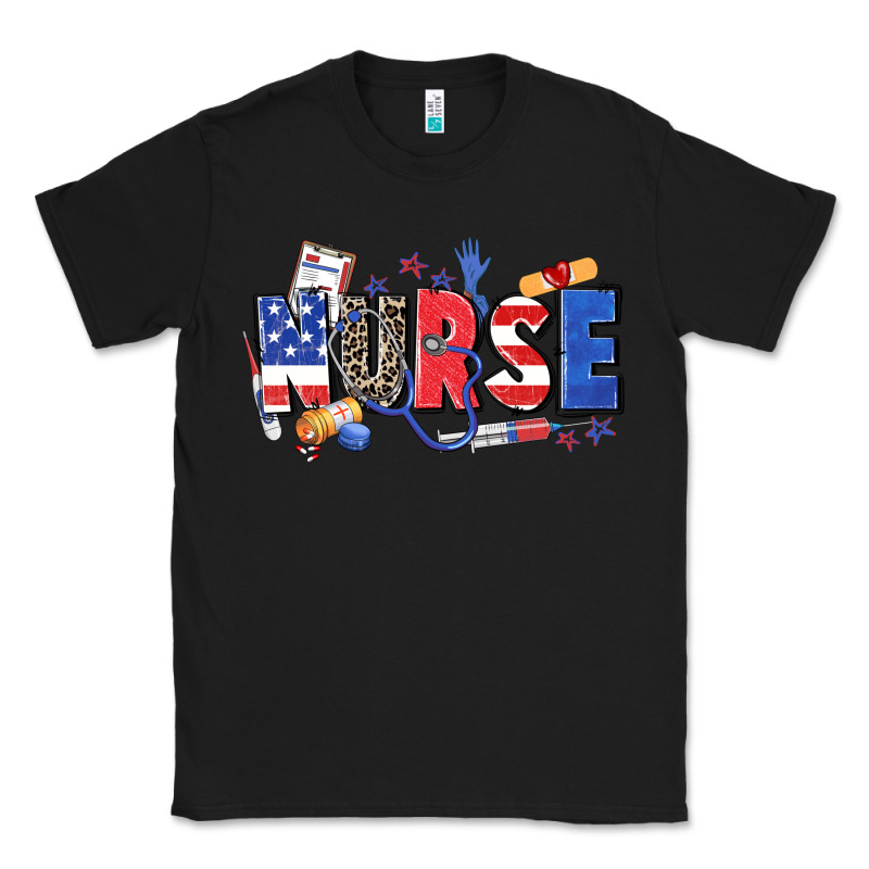 American Nurse Classic Tee by Zillion Design Studio | Teevron