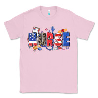 Bubblegum Pink American nurse Classic Tee - Zillion Design Studio