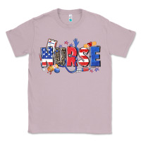 Lilac American nurse Classic Tee - Zillion Design Studio