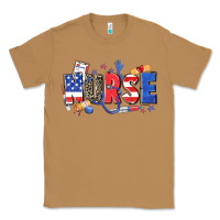 Toasted Coconut American nurse Classic Tee - Zillion Design Studio