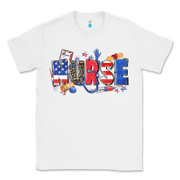 White American nurse Classic Tee - Zillion Design Studio