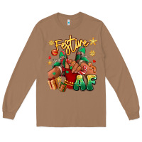 Toasted Coconut festive af christmas black girl children sneakers Long Sleeve Tee - RanaPortraitStore