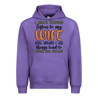 Tulip i don t always listen to my wife but when i do things tend to work out Urban Hoodie - MaliasSmallBusiness