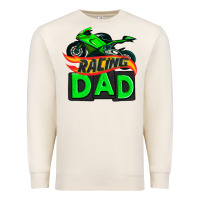 Sandshell racing dad with racing motorcycle Premium Sweatshirt - AdoDesignShop