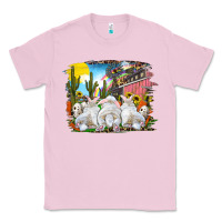 Bubblegum Pink Easter Farm With Bunnies Classic Tee - RanaPortraitStore