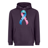 Plum thyroid cancer ribbon fa element Heavyweight Hoodie - FaDigitalArtStudio