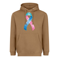 Toasted Coconut thyroid cancer ribbon fa element Heavyweight Hoodie - FaDigitalArtStudio
