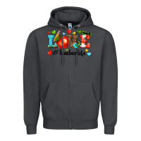 Smoke love teacher life Zipper Hoodie - texasbilliewilder