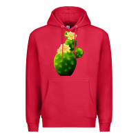Cardinal texas cactus Premium Hoodie - LillyAllenDesigns