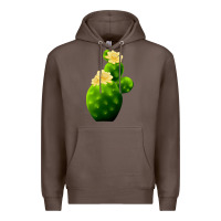 Coffee texas cactus Premium Hoodie - LillyAllenDesigns