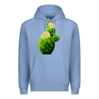 Colony Blue texas cactus Premium Hoodie - LillyAllenDesigns