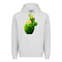 Dove Grey texas cactus Premium Hoodie - LillyAllenDesigns