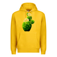 Lemon texas cactus Premium Hoodie - LillyAllenDesigns