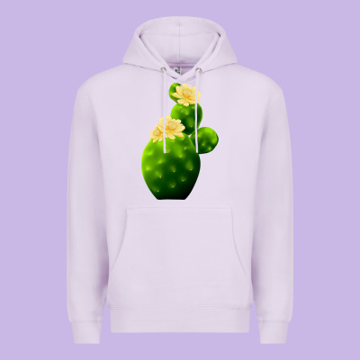 Texas Cactus Premium Hoodie Designed By Lillyallendesigns
