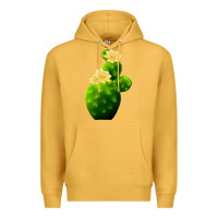 Mustard texas cactus Premium Hoodie - LillyAllenDesigns